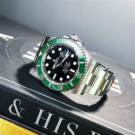 green and black rolex submariner|rolex submariner starbucks.